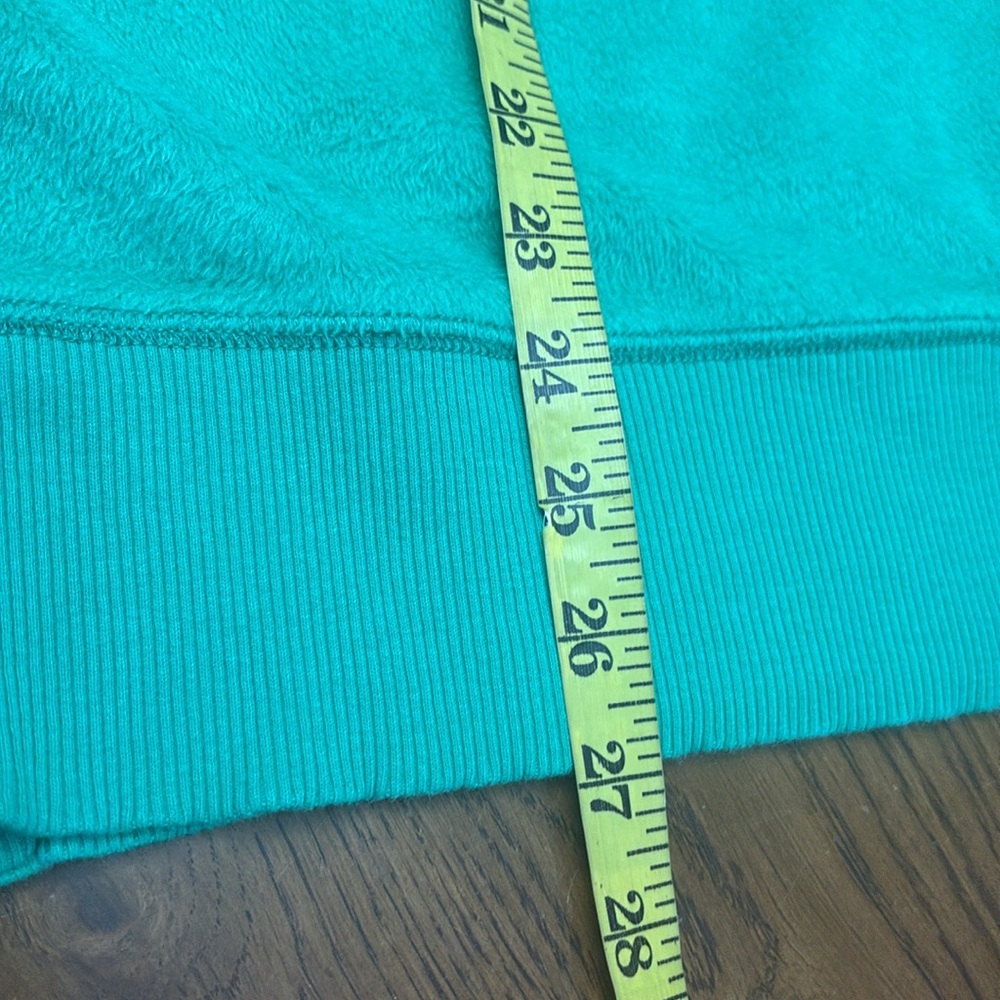 AERIE Fuzzy Green Sweater - Picture 9 of 10